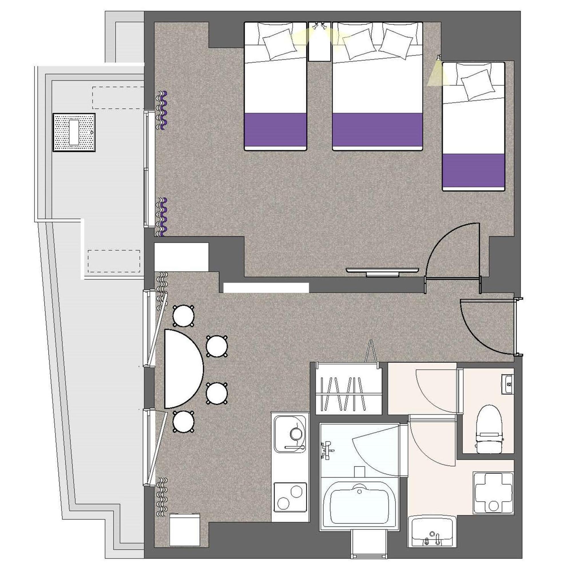 أوساكا Hotel S-Presso West الغرفة الصورة